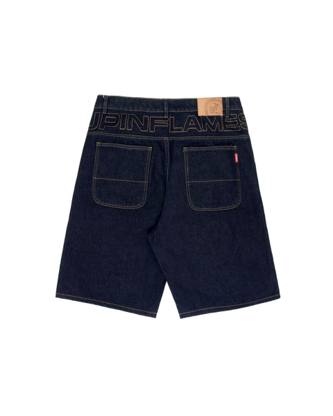 Yoke Logo Jorts - Indigo