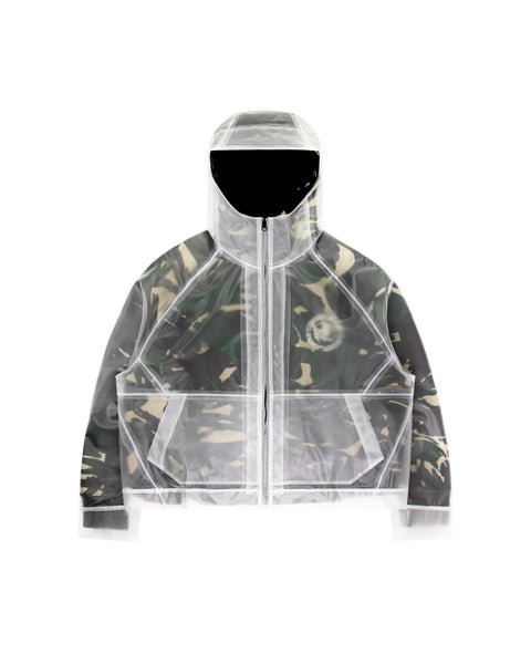 Double-layer Camo Jacket - Translucent/ Camo