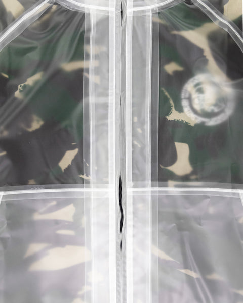 Double-layer Camo Jacket - Translucent/ Camo