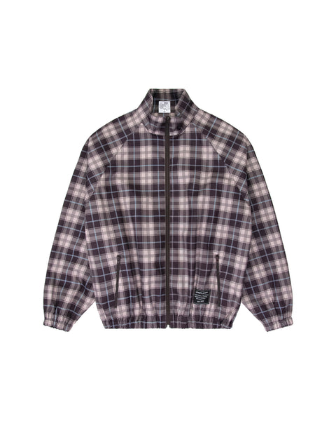 Plaid Track Jacket