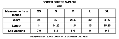 Boxer Briefs 3 Pack - Grey/ Black