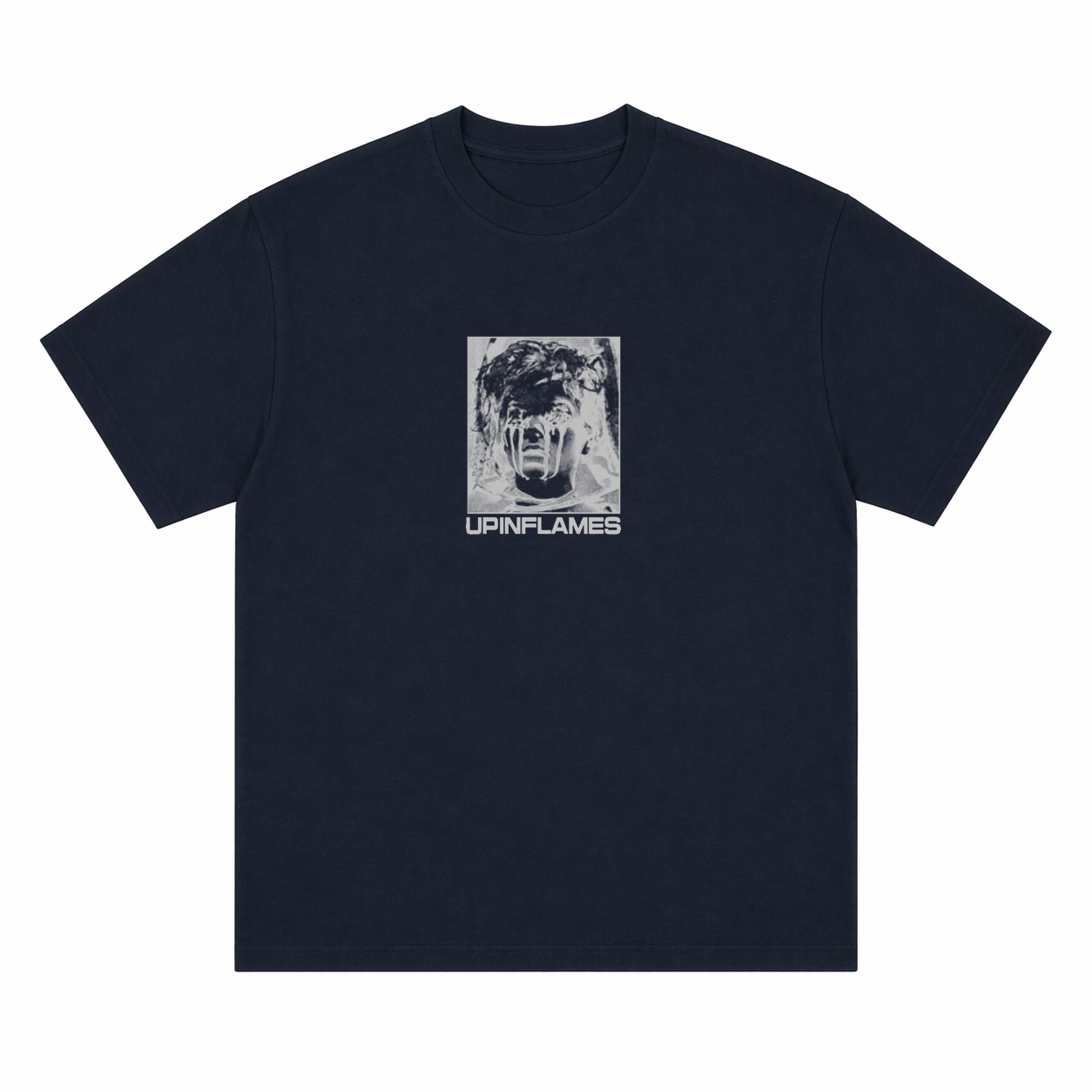 Crying Tee - Navy