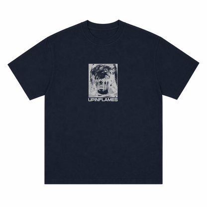 Crying Tee - Navy