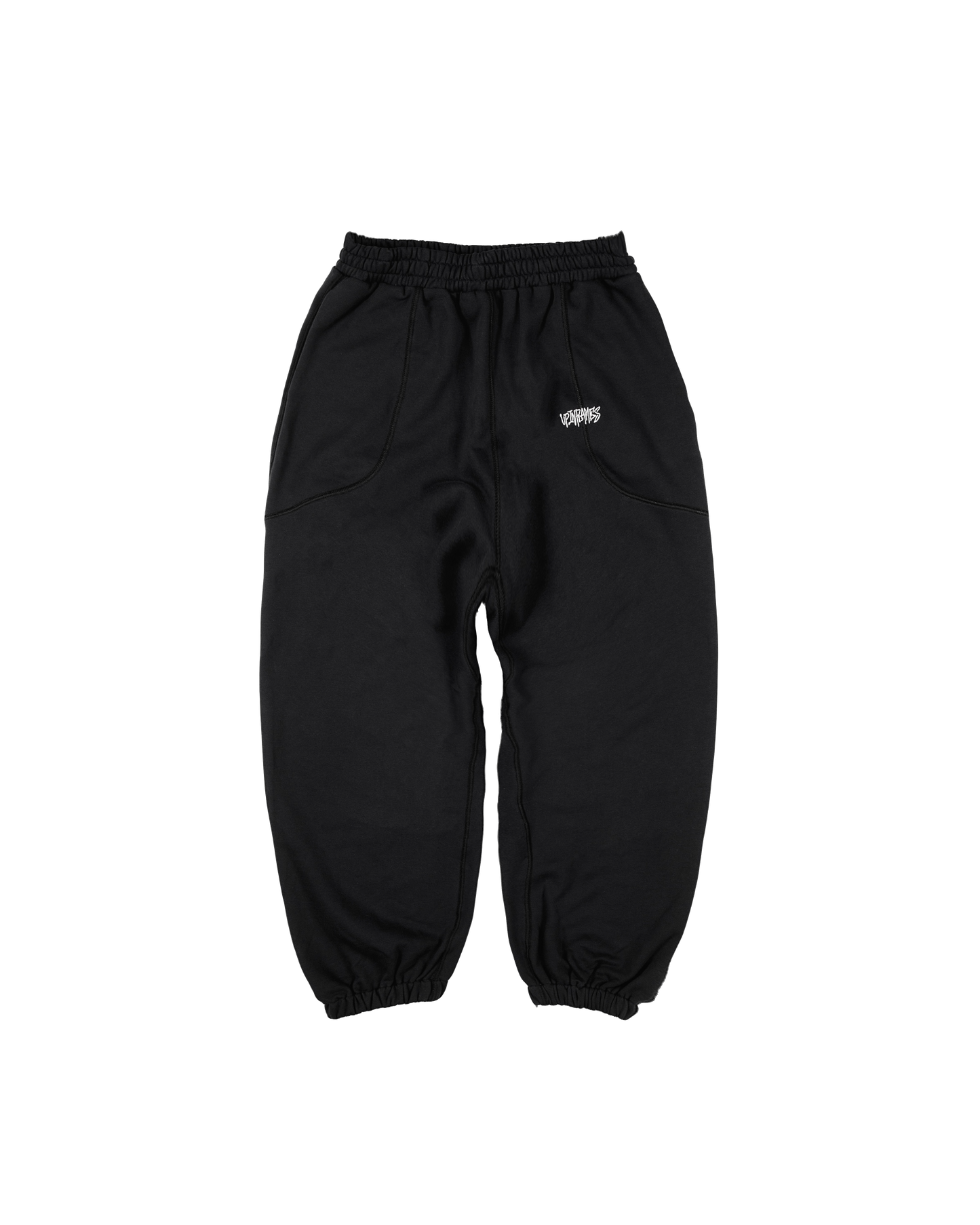 Reverse Stitch Joggers V2 - Black