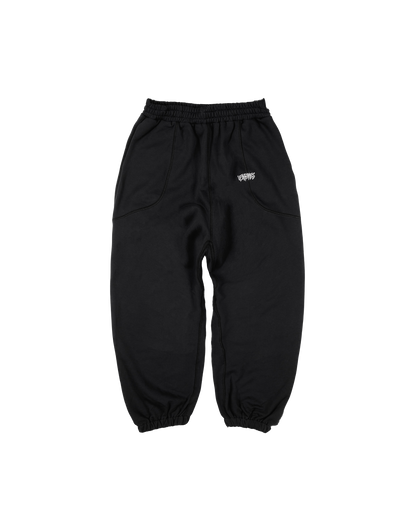 Reverse Stitch Joggers V2 - Black