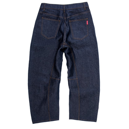 Wide Fit Jeans - Raw Indigo