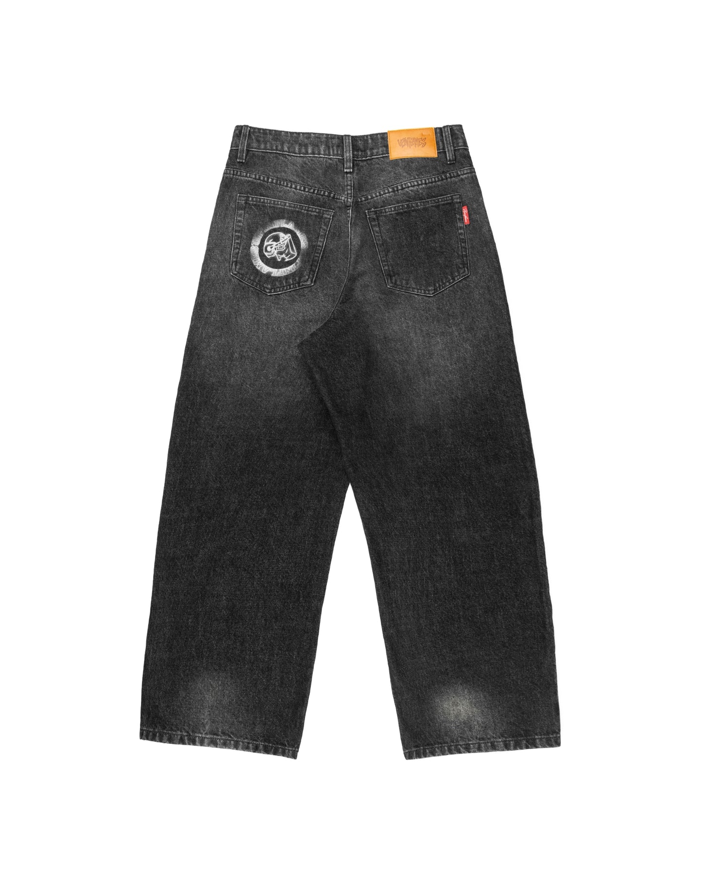 Riot Logo Denim - Faded Black