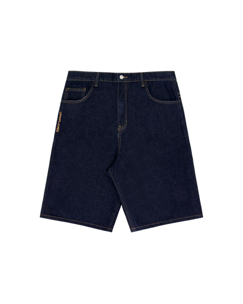 Yoke Logo Jorts - Indigo