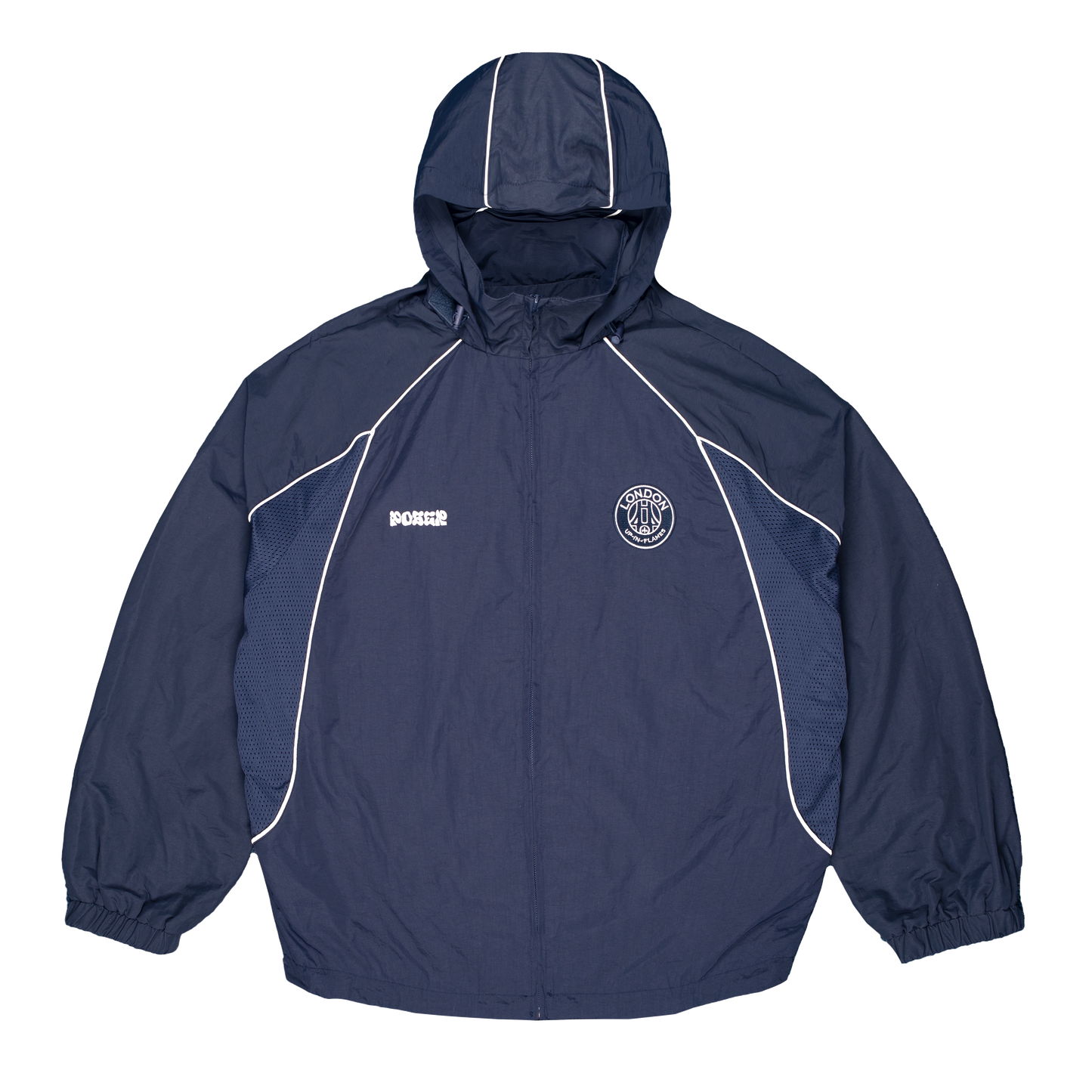 UIF x Poser Équipe Track Top - Navy/White