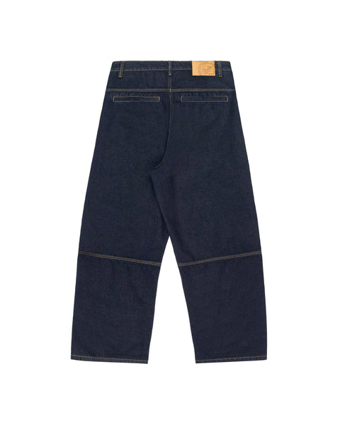 Panelled Jeans - Indigo