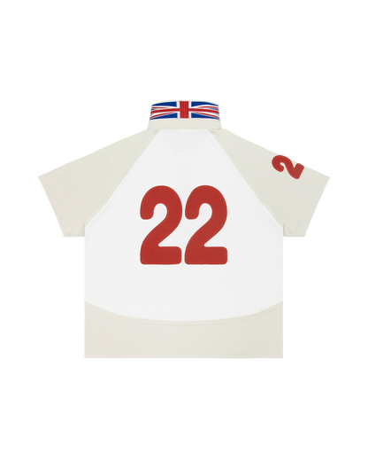 Union Jack Polo Shirt - White/Off-white