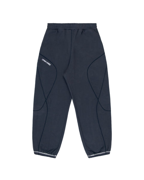 Reverse Stitch Joggers - Navy