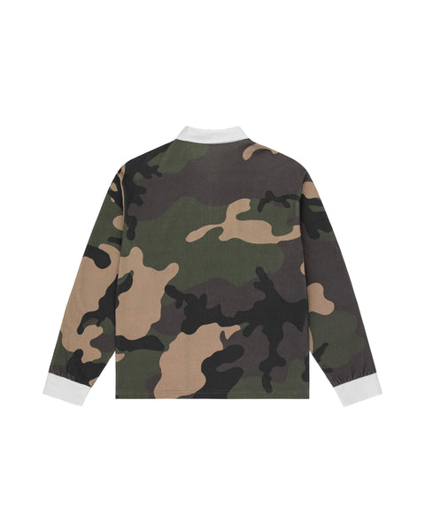 Long-sleeve Polo - Camo