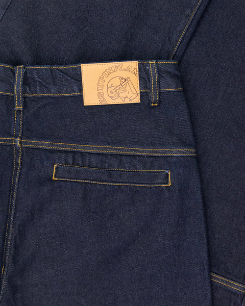 Panelled Jeans - Indigo