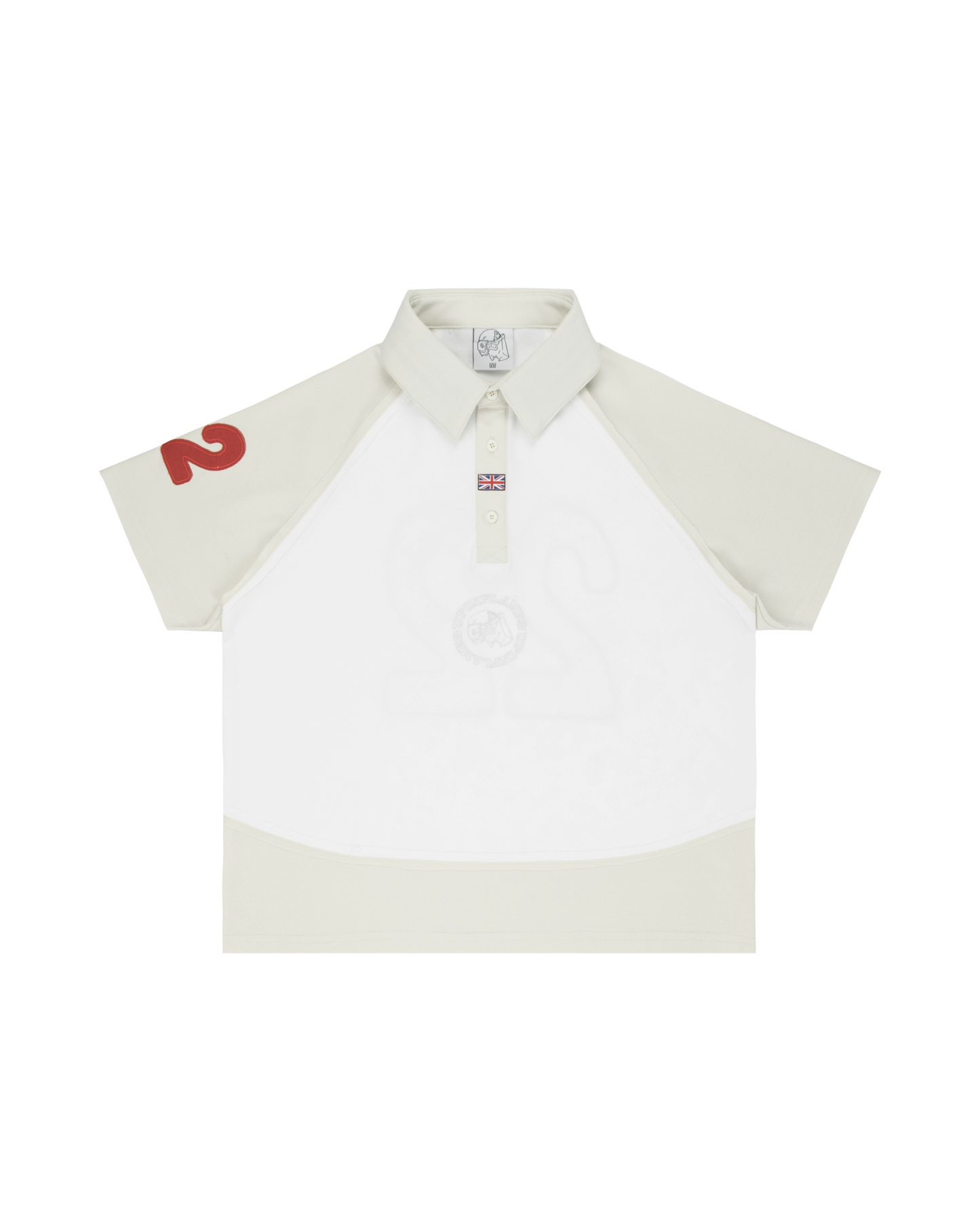 Union Jack Polo Shirt - White/Off-white