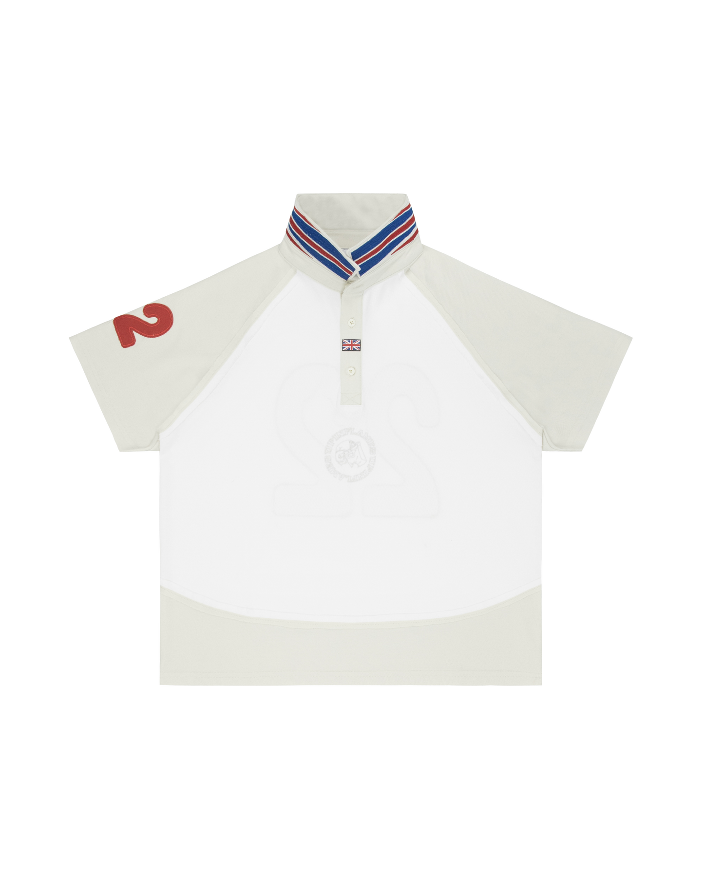Union Jack Polo Shirt - White/Off-white