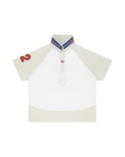 Union Jack Polo Shirt - White/Off-white