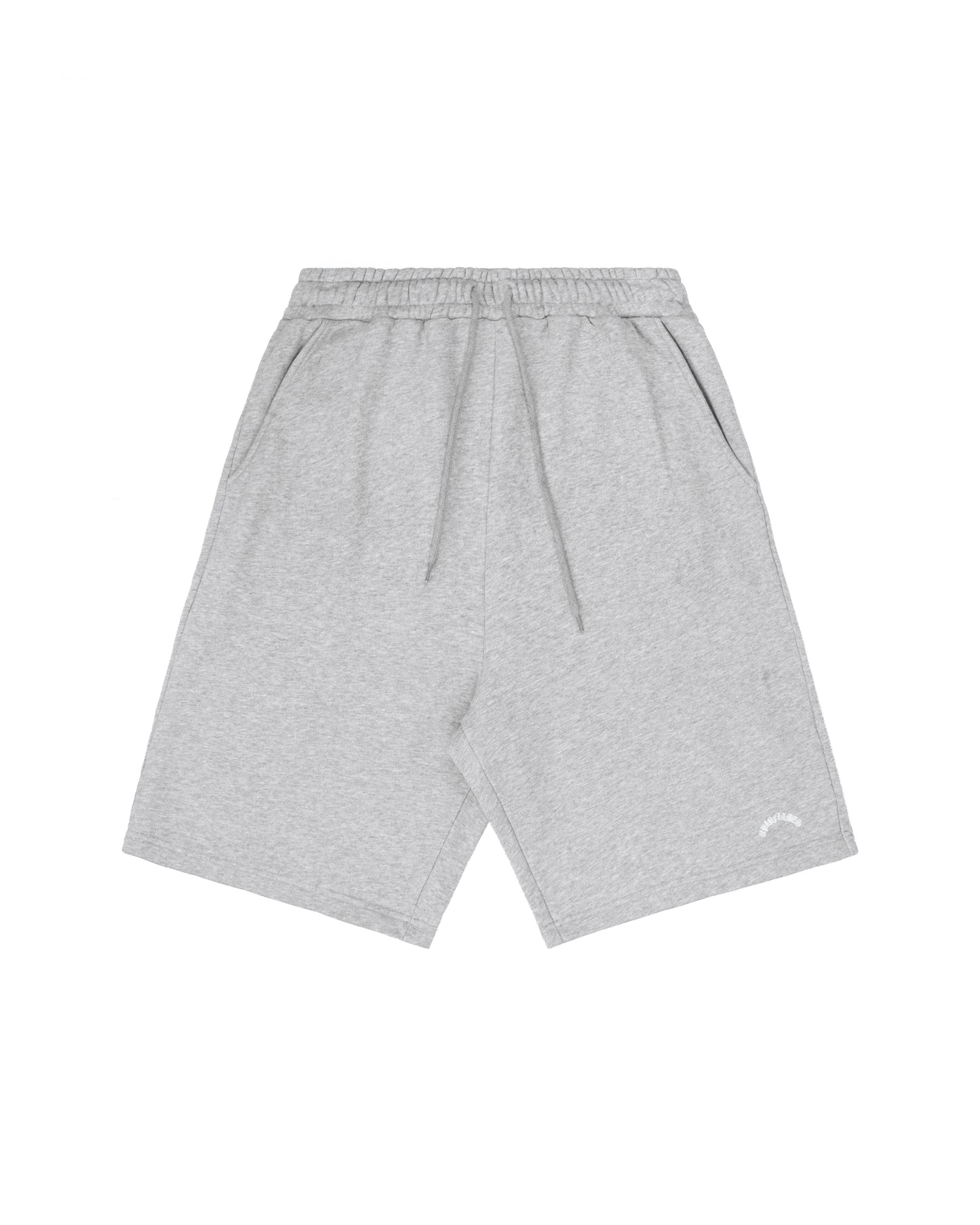 Appliqué Shorts - Grey