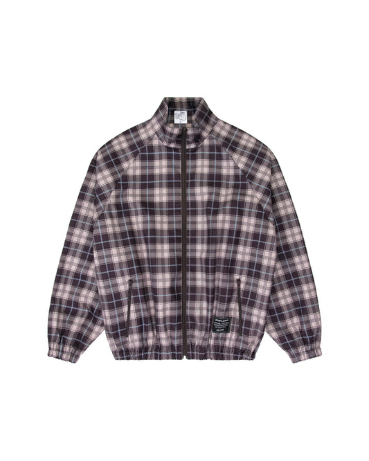 Plaid Track Jacket