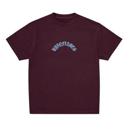 Old English Tee - Burgundy