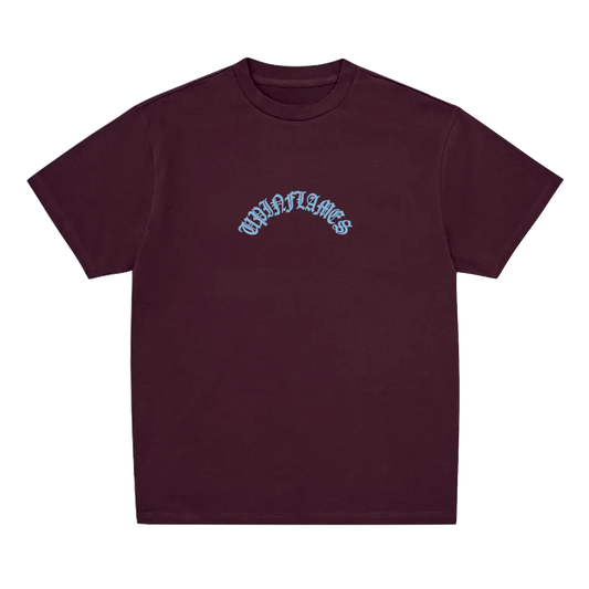 Old English Tee - Burgundy