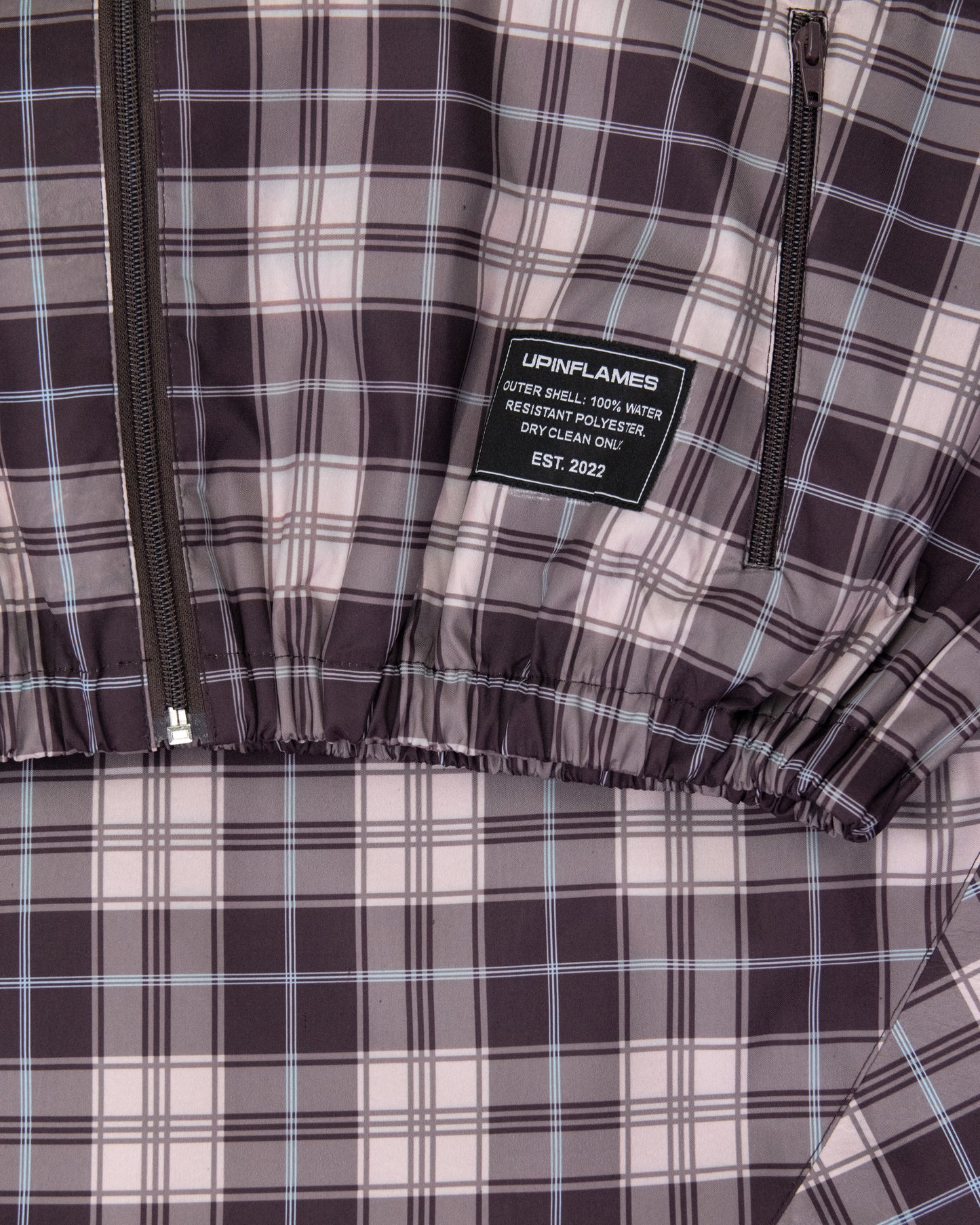 Plaid Track Jacket