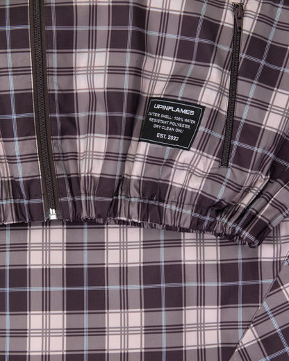 Plaid Track Jacket