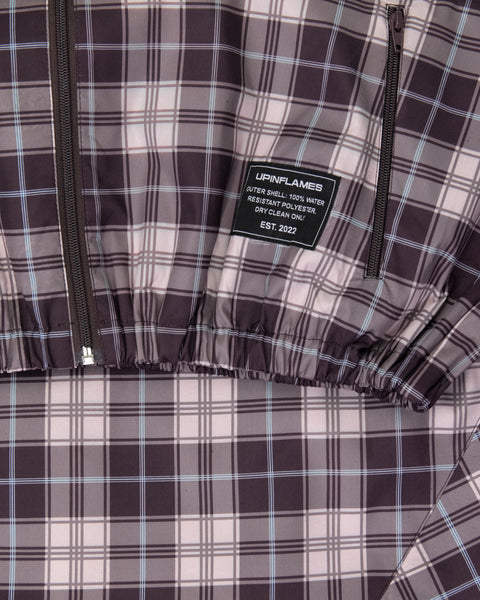 Plaid Track Jacket