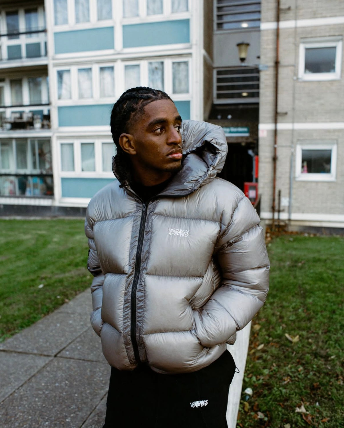 Ripstop Puffer - Translucent Grey