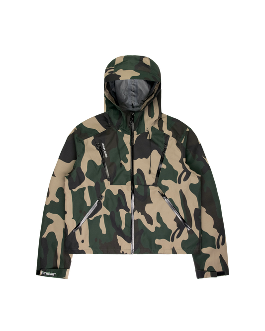 Taped Seam Windbreaker - Camo