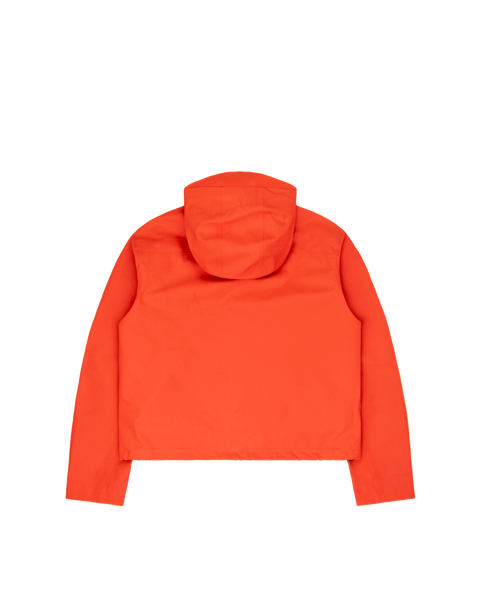 Taped Seam Windbreaker - Orange