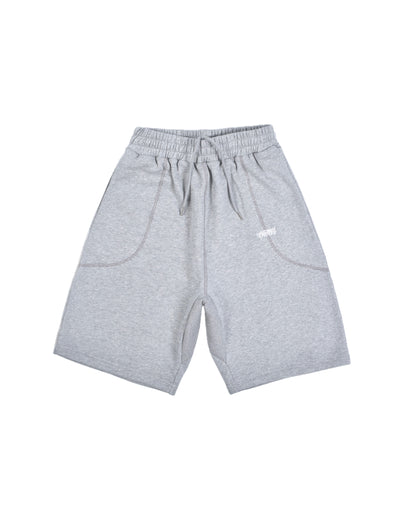 Reverse Stitch Shorts - Grey
