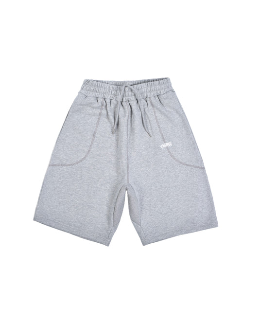 Reverse Stitch Shorts - Grey