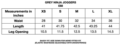 Ninja Joggers - Grey