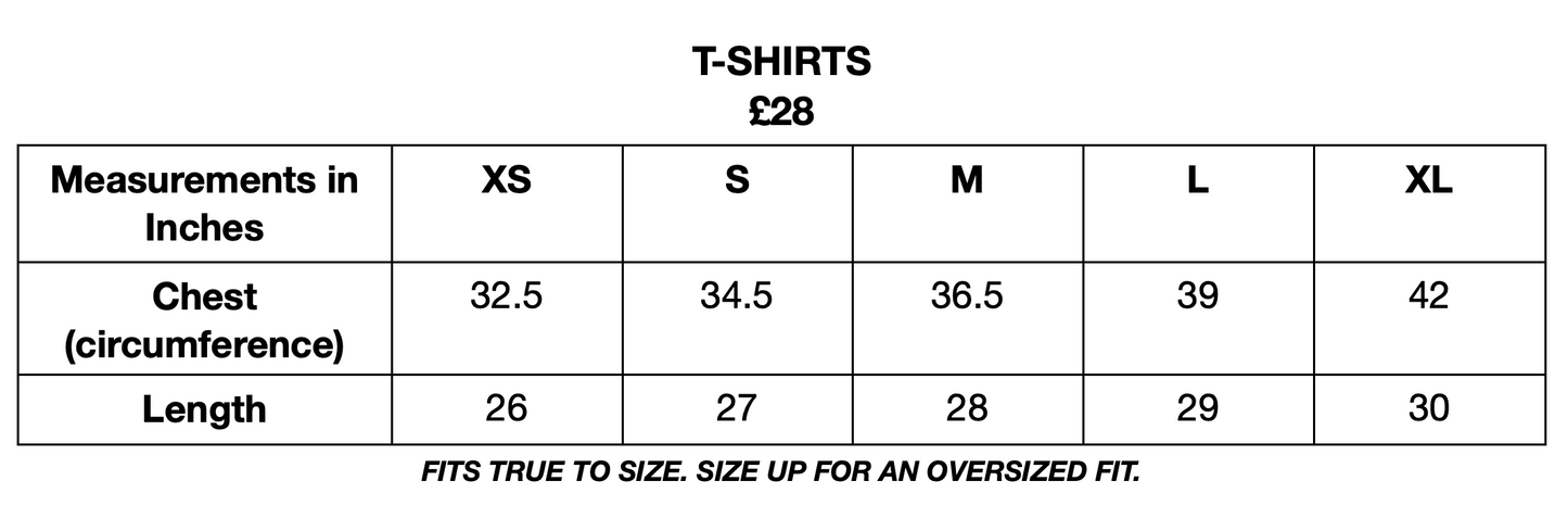 Arabic Logo Tee - Burgundy