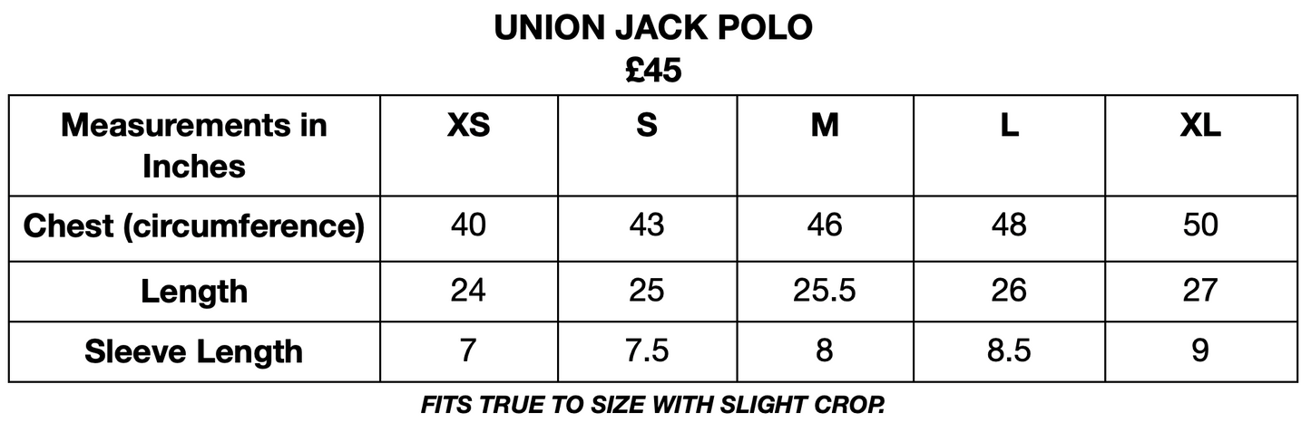 Union Jack Polo Shirt - White/Off-white