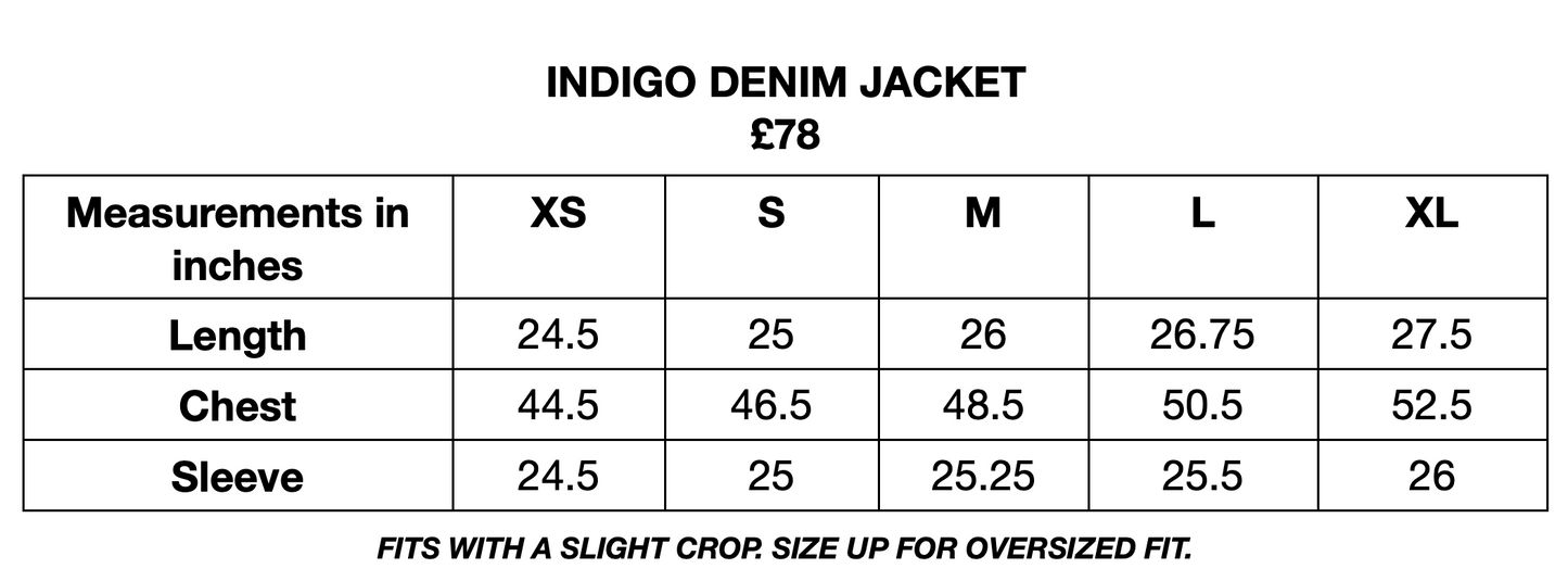 Denim Jacket - Indigo