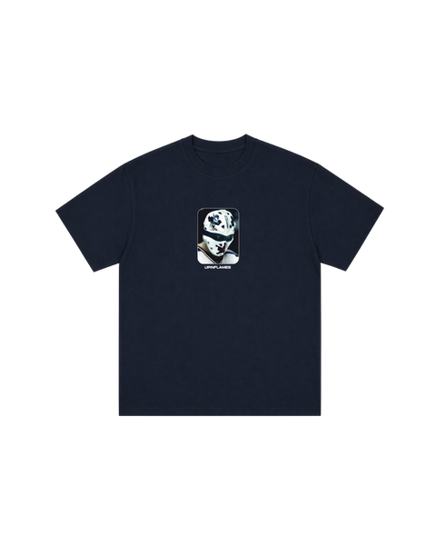 Mask Tee - Navy