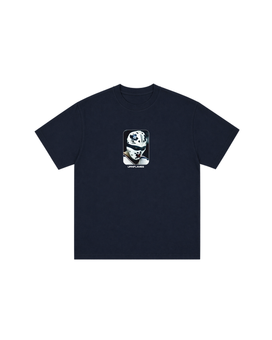Mask Tee - Navy