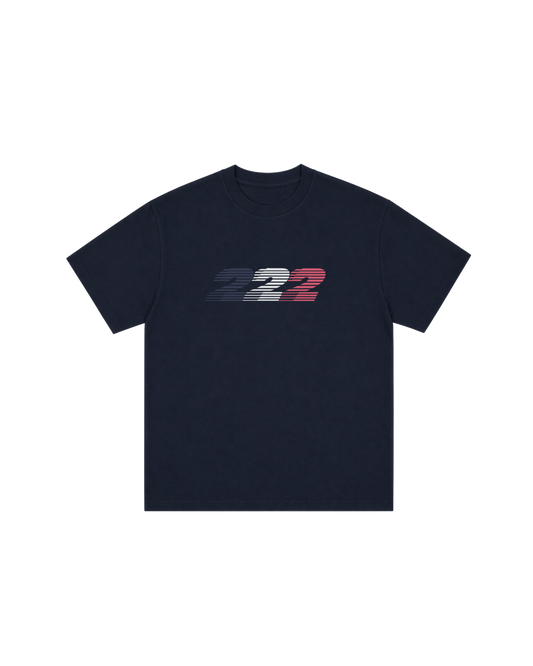 222 Tee - Navy