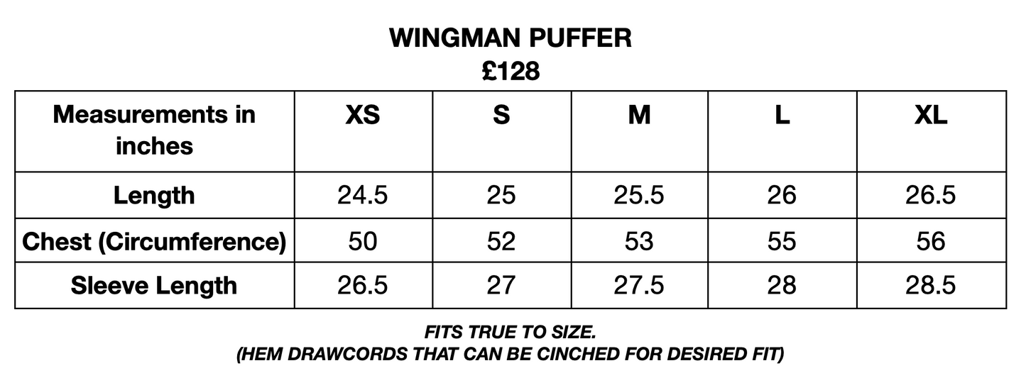 Wingman Light Puffer - Translucent/Green