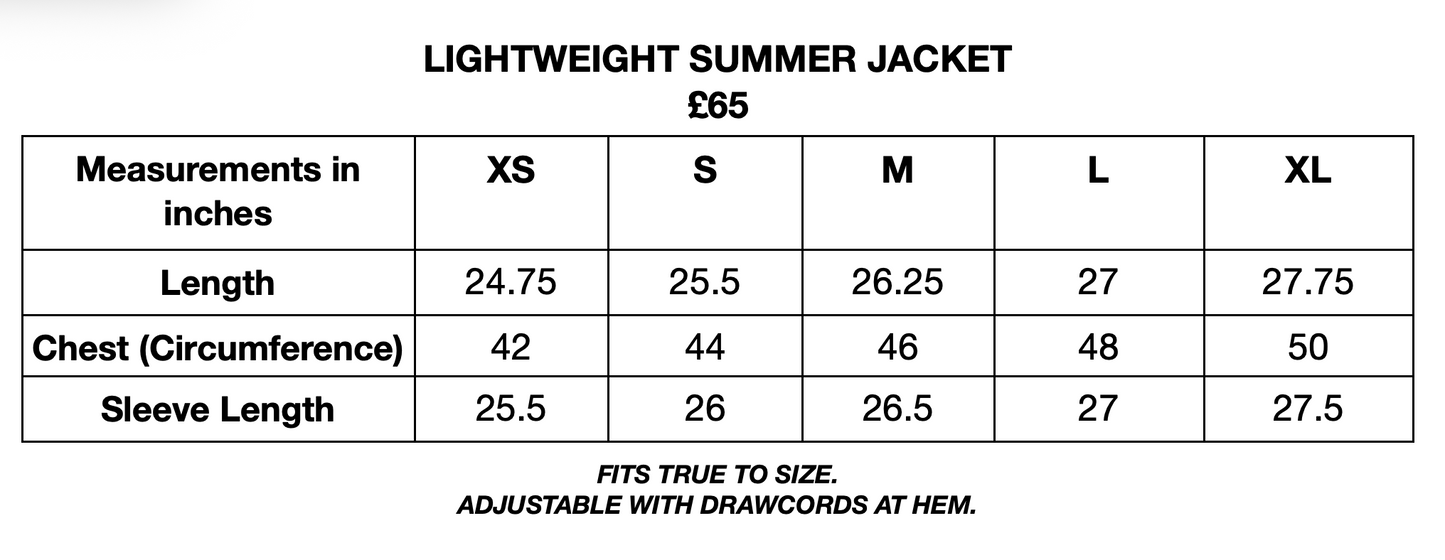 Lightweight Summer Jacket