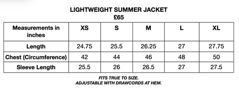 Lightweight Summer Jacket