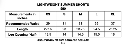 Lightweight Summer Shorts