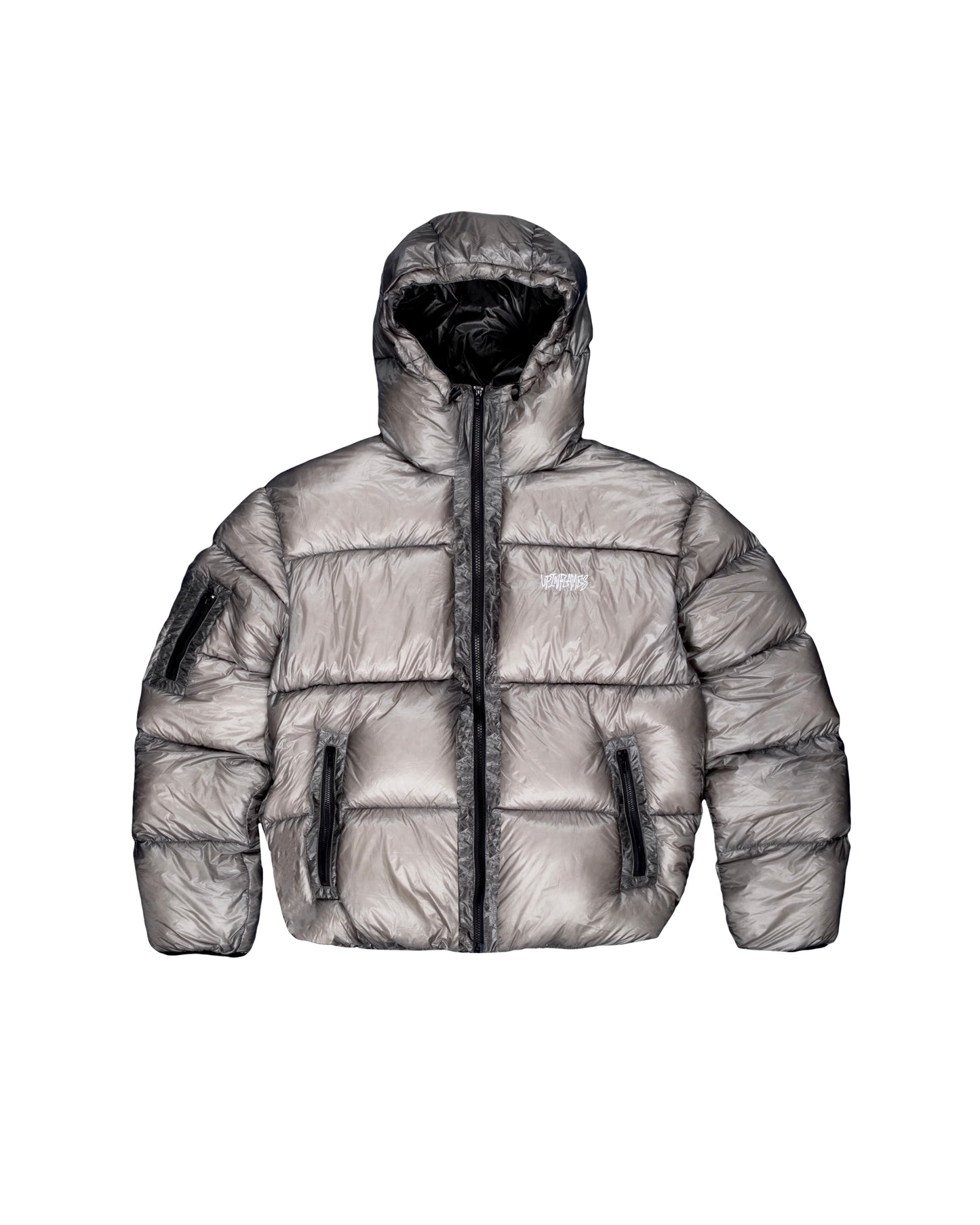 Ripstop Puffer - Translucent Grey