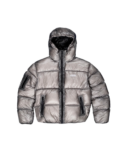 Ripstop Puffer - Translucent Grey